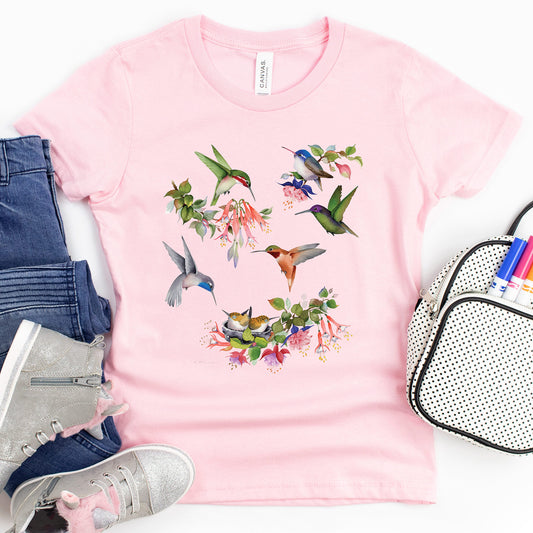 Youth T-Shirt, Hummingbirds Of North America Tee