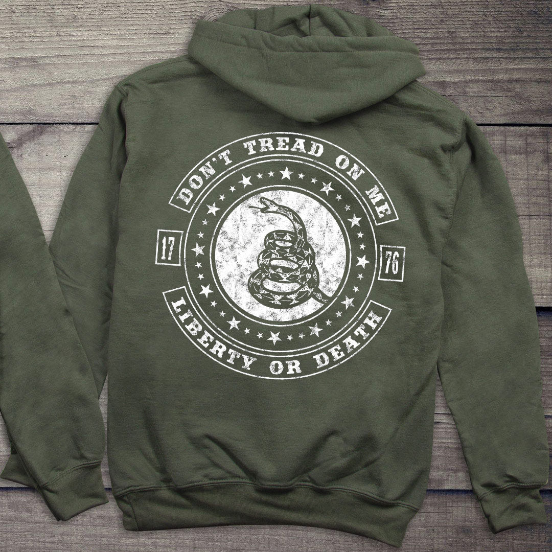 Don't Tread On Me Hoodie, American Pride Hooded Sweatshirt