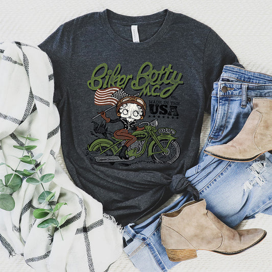 Betty Boop Biker T-shirt