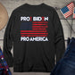 Pro Biden T-shirt, Political Long Sleeve Tee