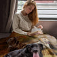 50" x 60" Labrador Retriever Plush Minky Blanket