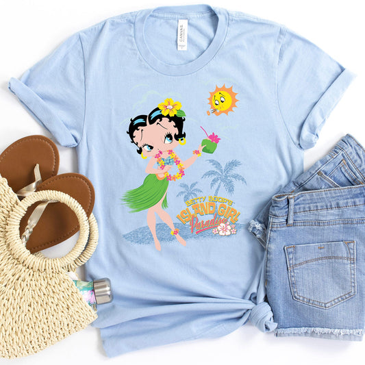 Betty Boop Island Girl T-shirt