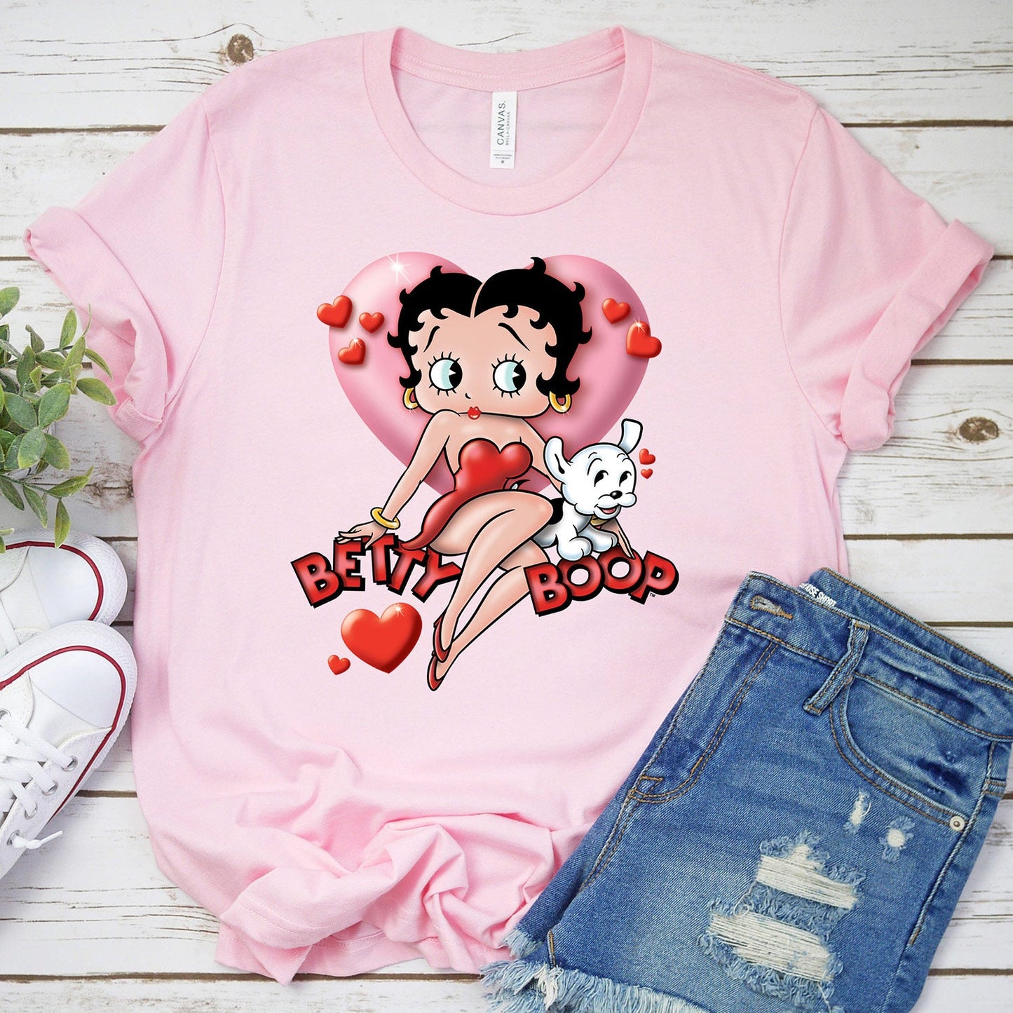 Betty Boop Heart T-shirt