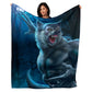 50" x 60" Werewolf Plush Minky Blanket