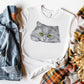 Cat T-Shirt, Green Eyed Kitten Tee