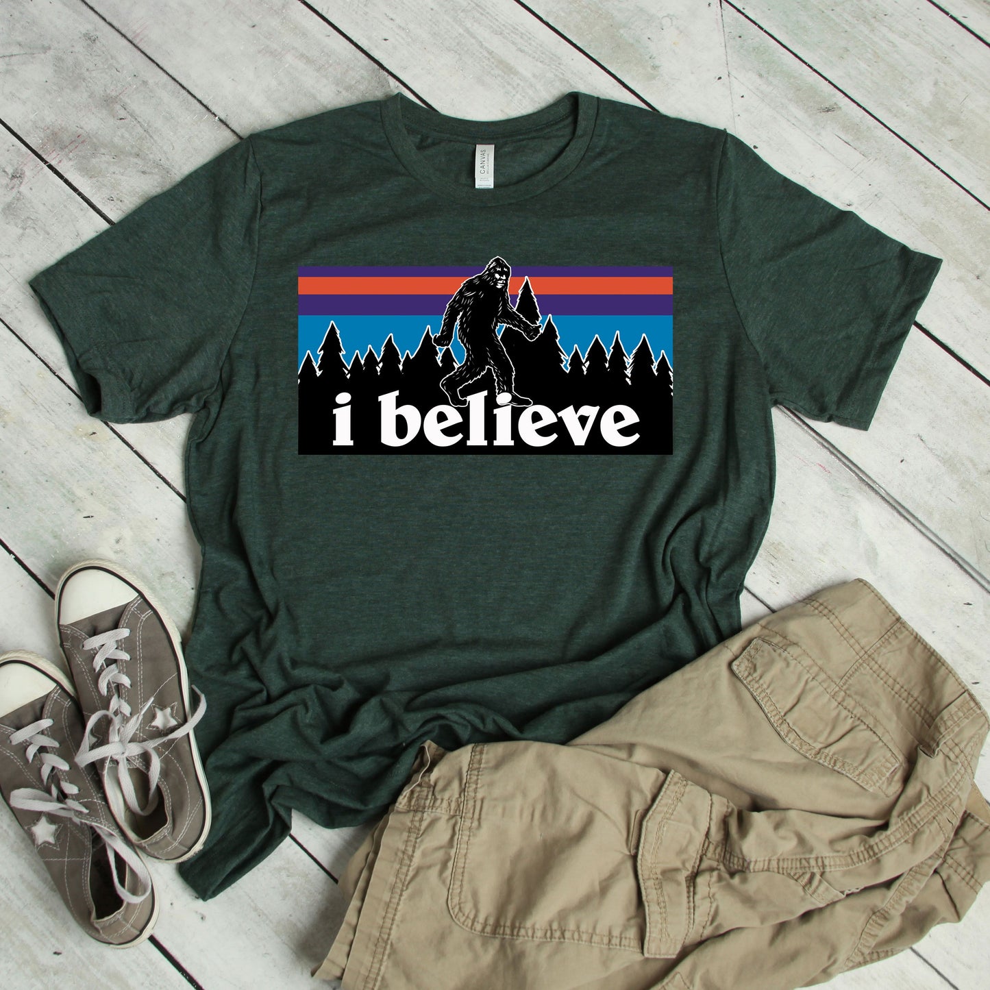 Bigfoot I Believe T-Shirt