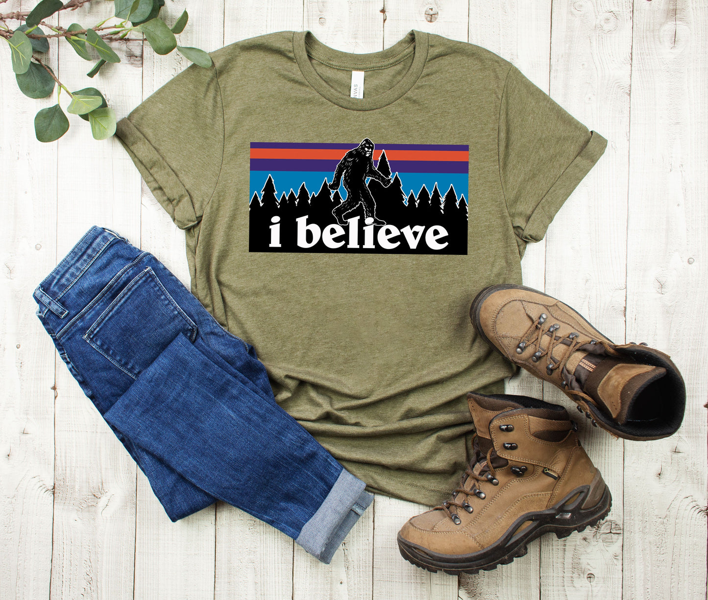 Bigfoot I Believe T-Shirt