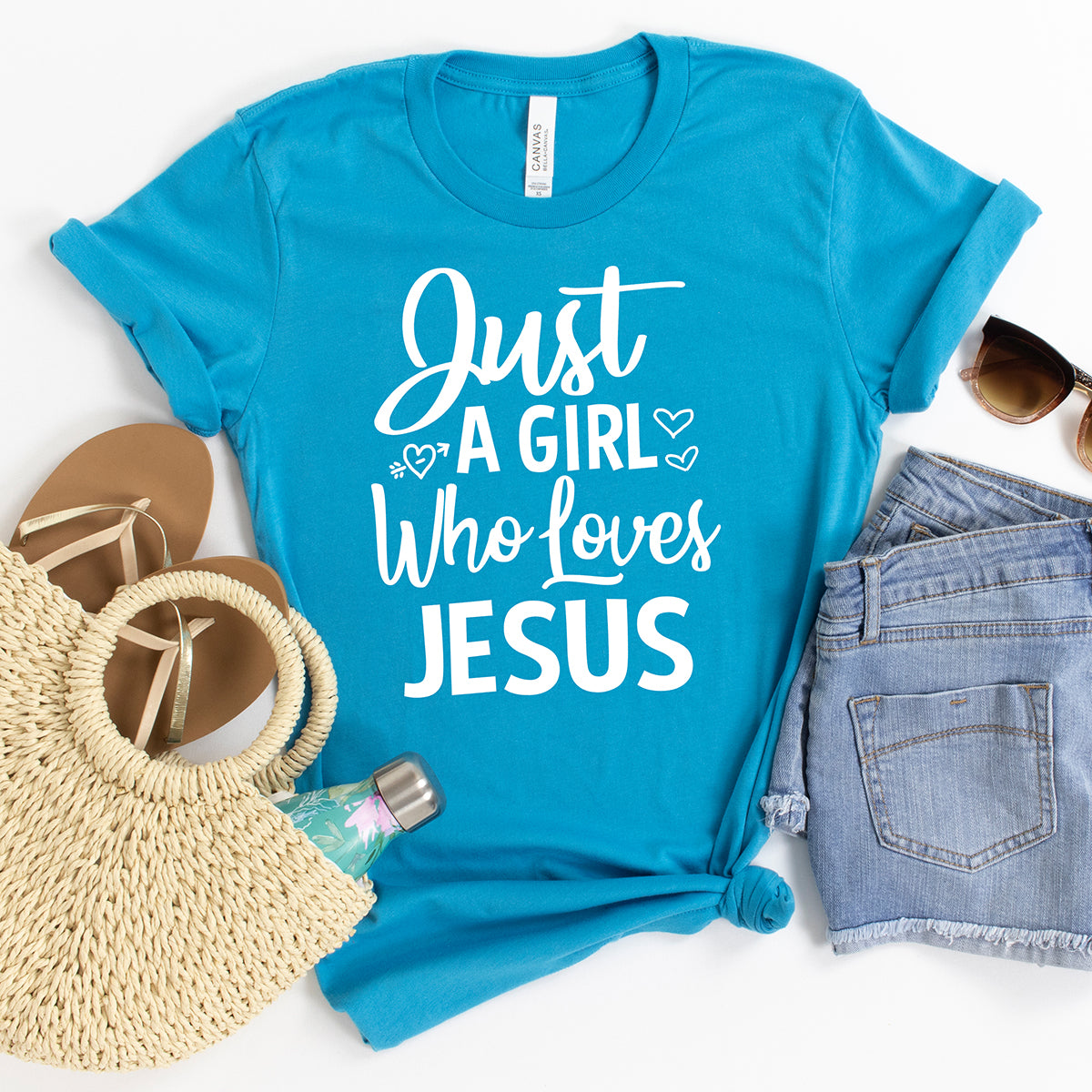 Just A Girl Who Loves Jesus T-shirt