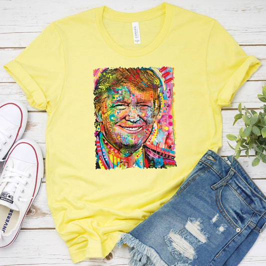 Colorful Trump T-shirt