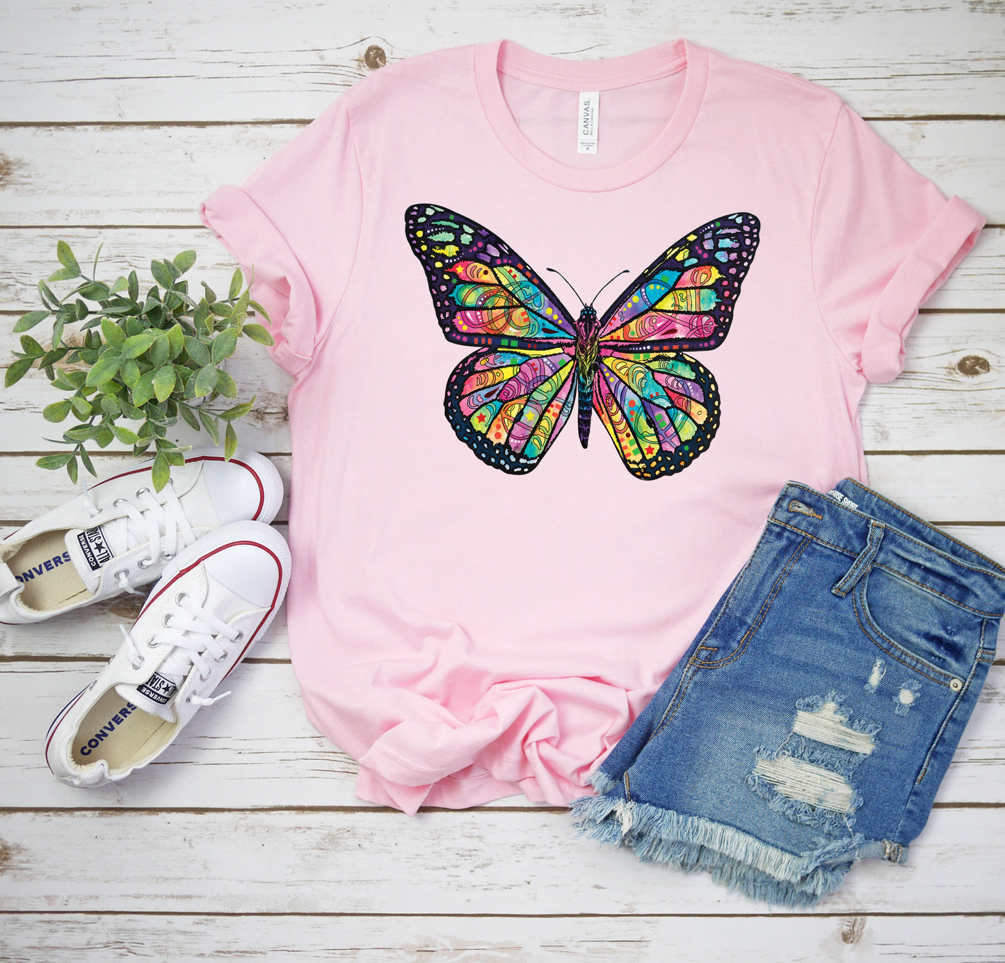 Neon Butterfly T-shirt