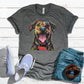 Neon Favorite Dog Breed T-shirt