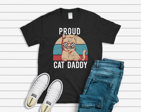 Proud Cat Daddy T-shirt