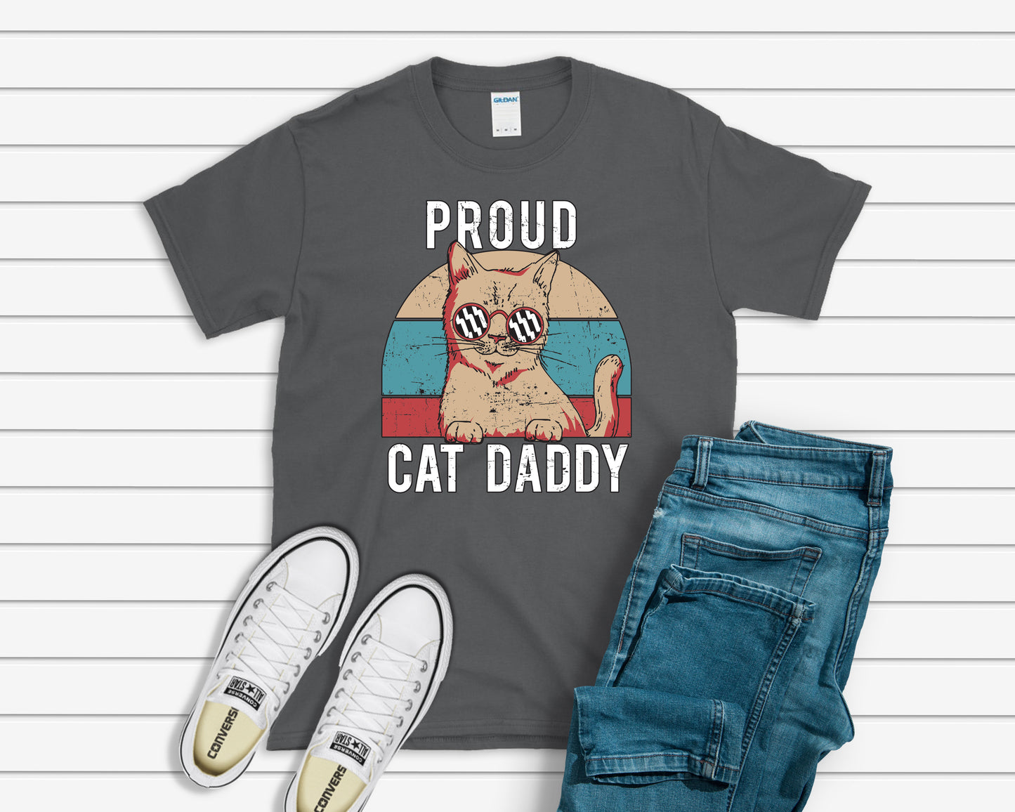 Proud Cat Daddy T-shirt