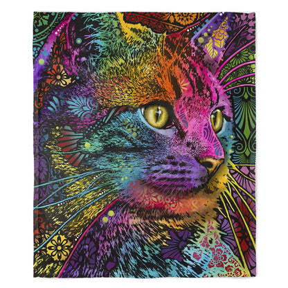 50" x 60" Felis Plush Minky Blanket