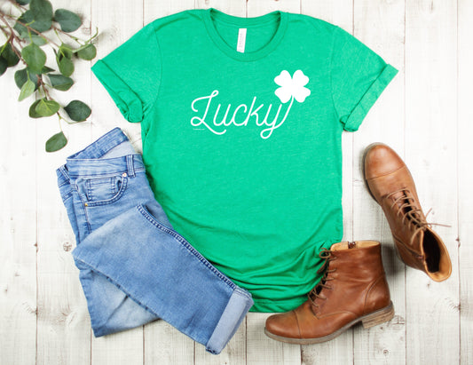 St. Patrick's Day T-Shirt, Lucky Tee Shirt
