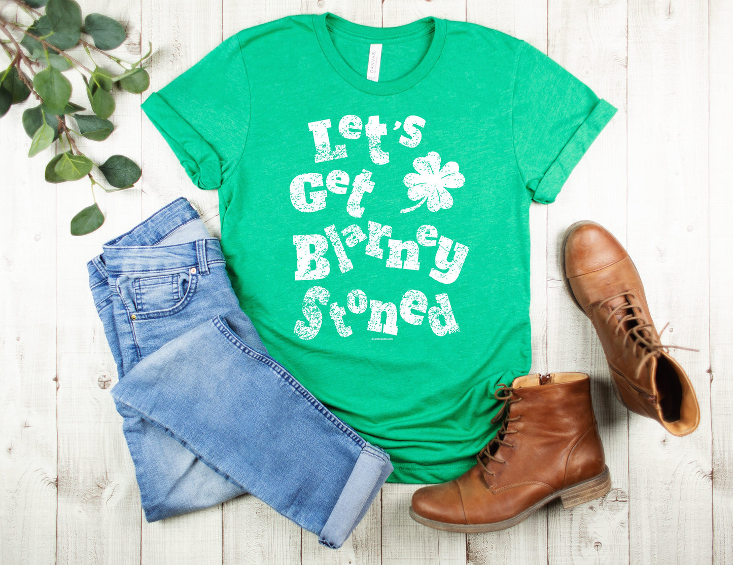 St. Patrick's Day T-Shirt, Let's Get Blarney Stoned Tee Shirt
