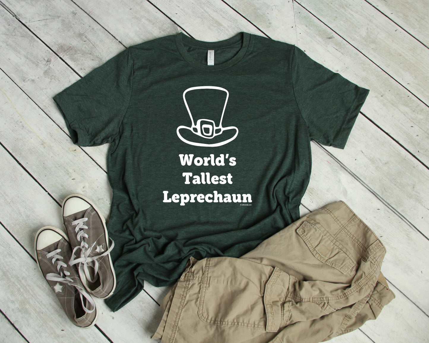 St. Patrick's Day T-Shirt, Tallest Leprechaun Tee Shirt