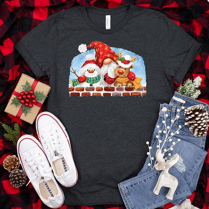 Gnome With Winter Friends Tee