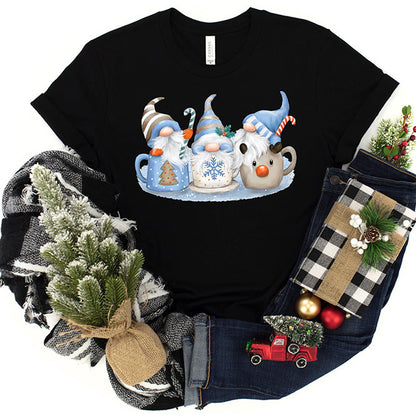 Gnomes In Mugs Tee