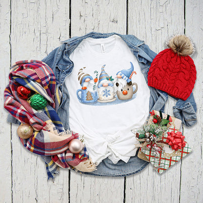 Gnomes In Mugs Tee