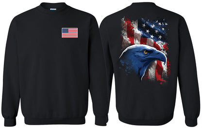 American Flag Eagle Sweatshirt