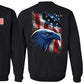 American Flag Eagle Sweatshirt