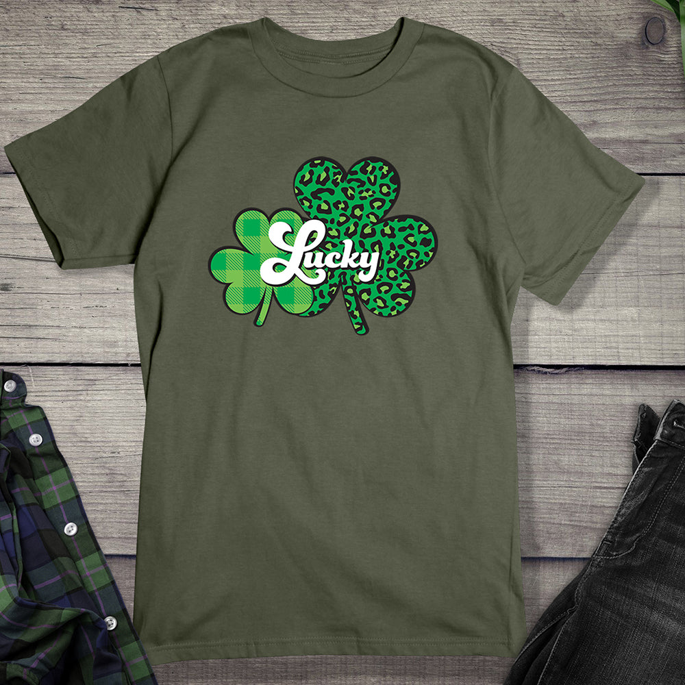 Lucky Green Shamrocks T-Shirt