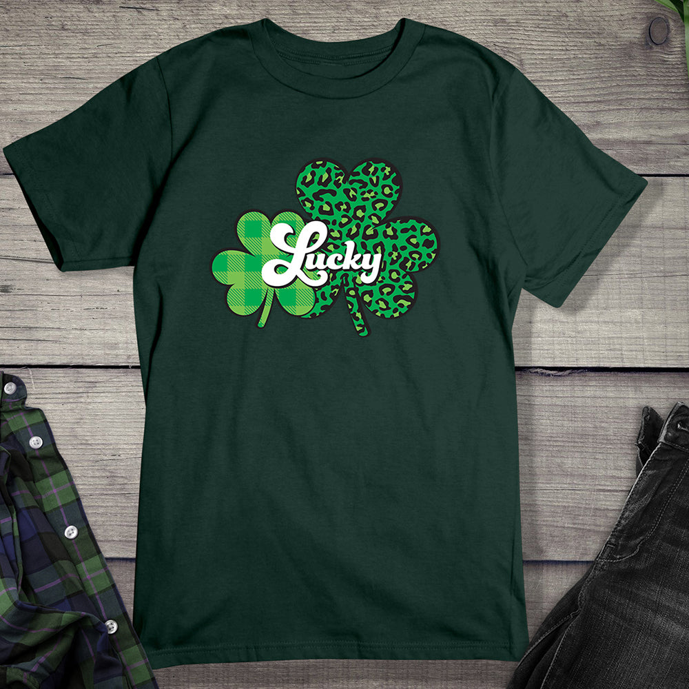 Lucky Green Shamrocks T-Shirt