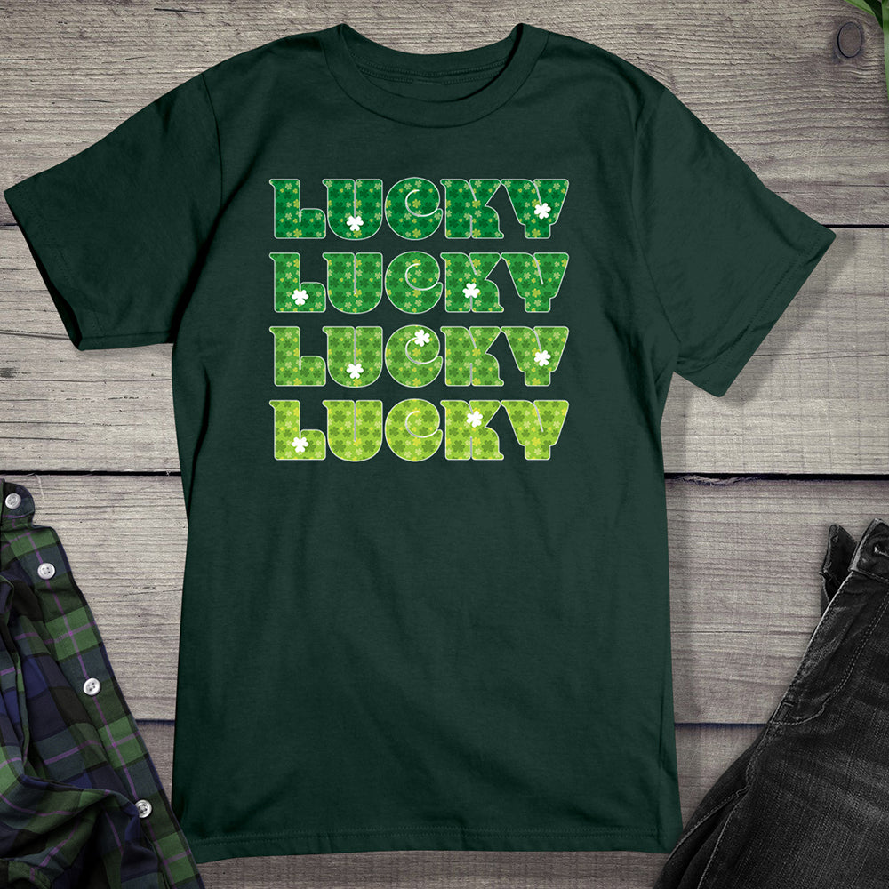 Repeating Lucky T-Shirt