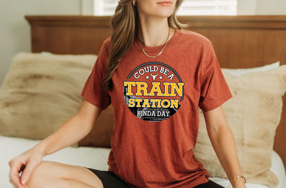 Train Station Kind of Day T-Shirt