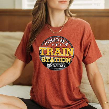 Train Station Kind of Day T-Shirt