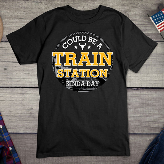 Train Station Kind of Day T-Shirt