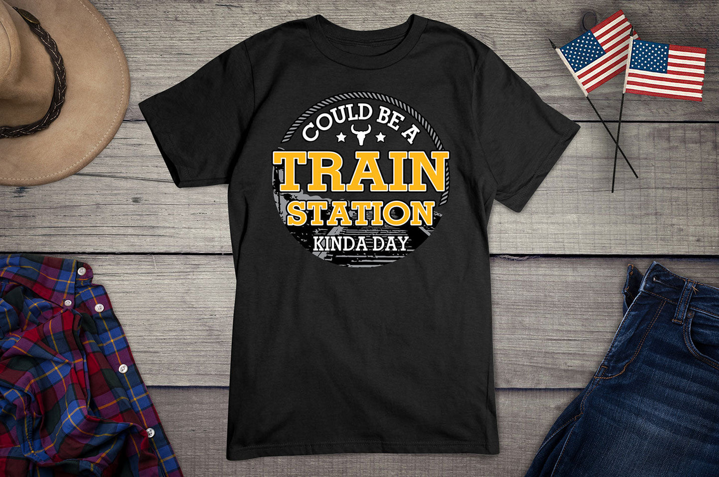 Train Station Kind of Day T-Shirt