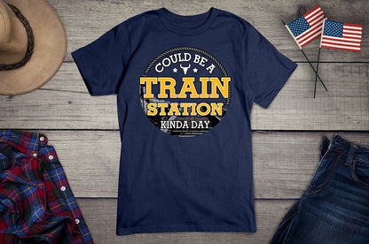 Train Station Kind of Day T-Shirt