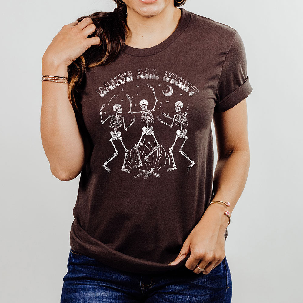 Dance All Night Skeletons T-Shirt