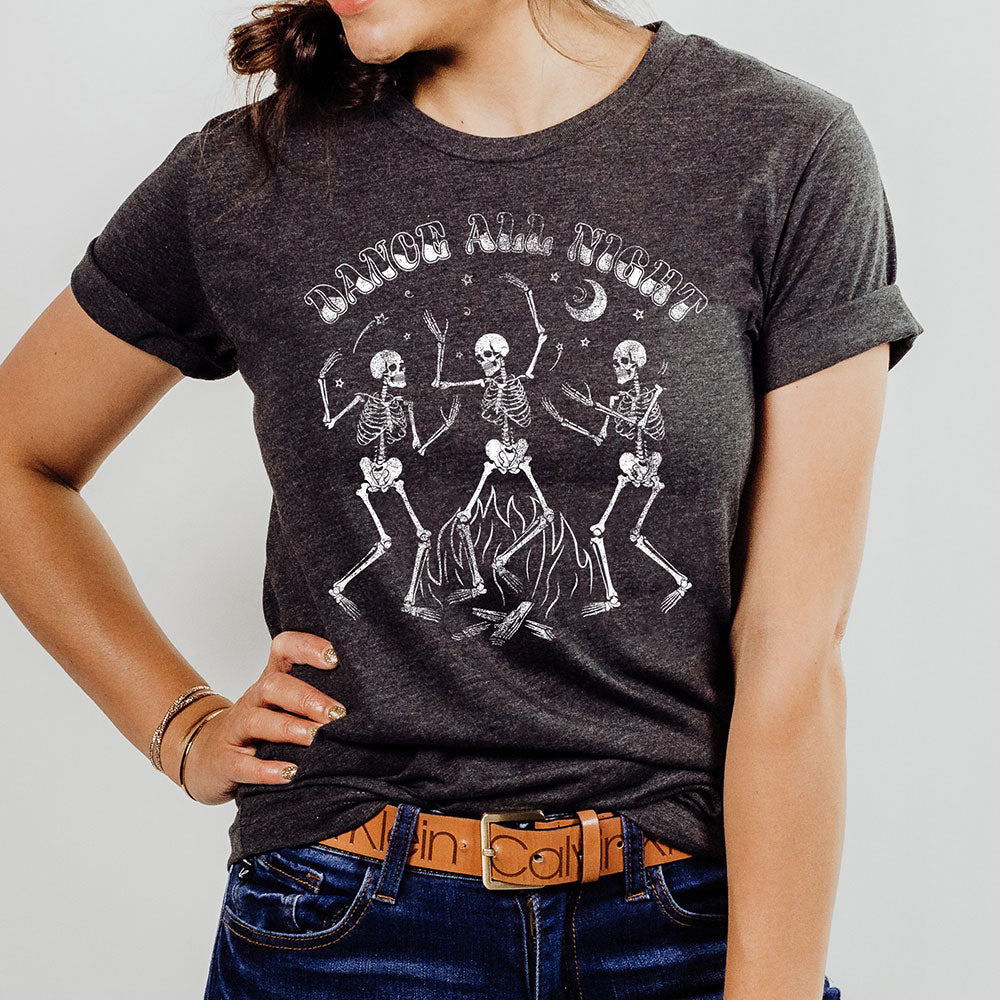 Dance All Night Skeletons T-Shirt