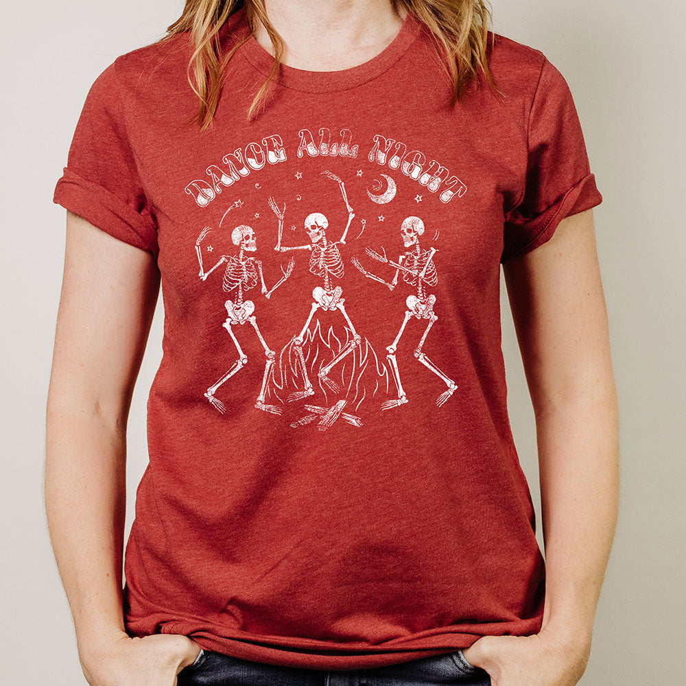 Dance All Night Skeletons T-Shirt