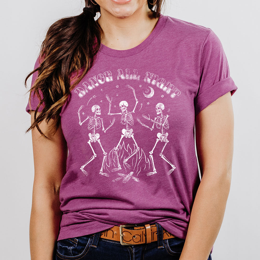 Dance All Night Skeletons T-Shirt