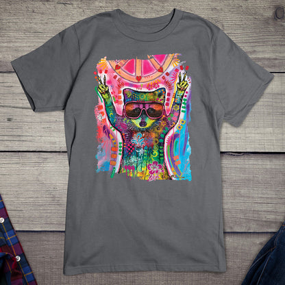 Neon Cosmic Trash Panda T-shirt