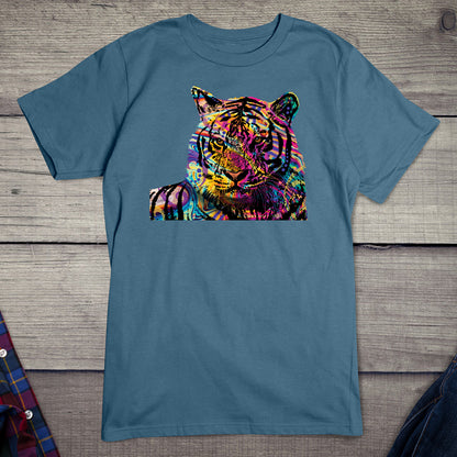 Neon Siberian Tiger T-shirt