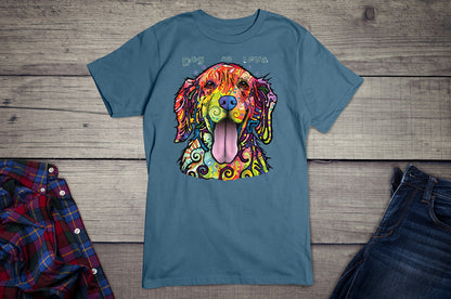 Neon Dog Is Love T-shirt