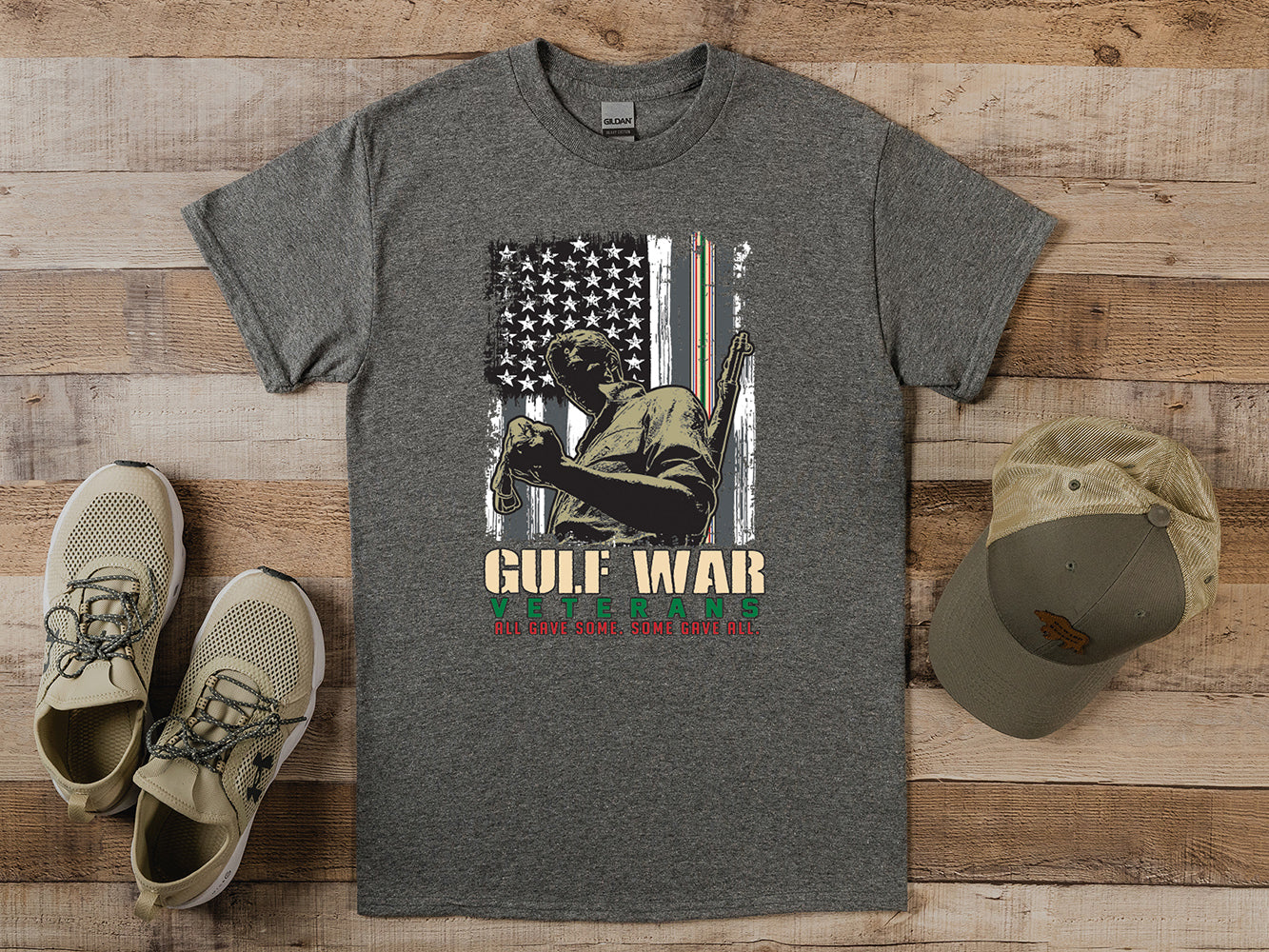 Gulf War Veterans Flag T-shirt