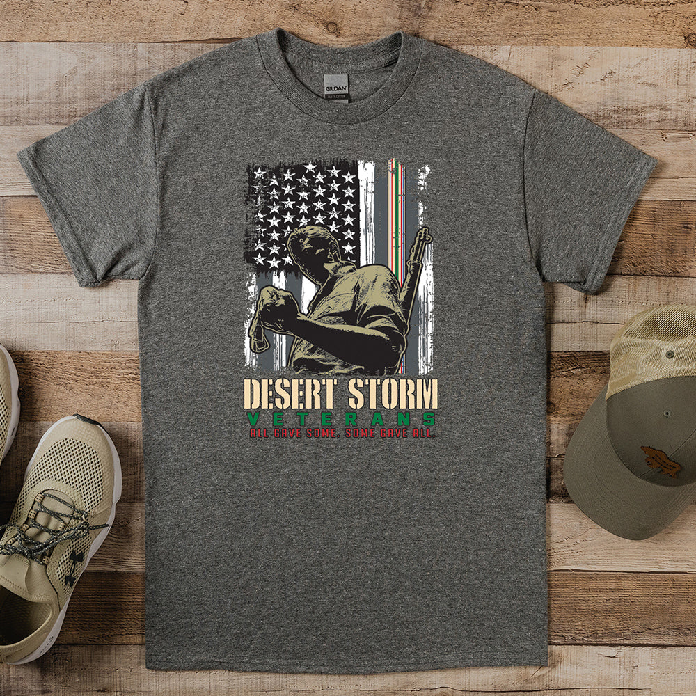 Desert Storm Veterans Flag T-shirt