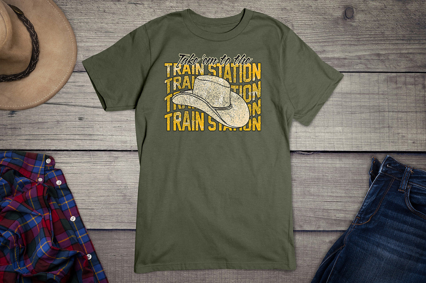 Take 'Em to the Train Station T-Shirt