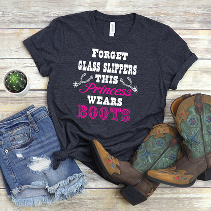 This Princess Wears Boots T-Shirt