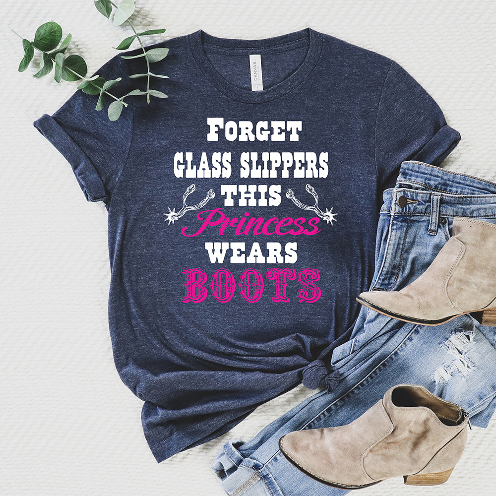 This Princess Wears Boots T-Shirt