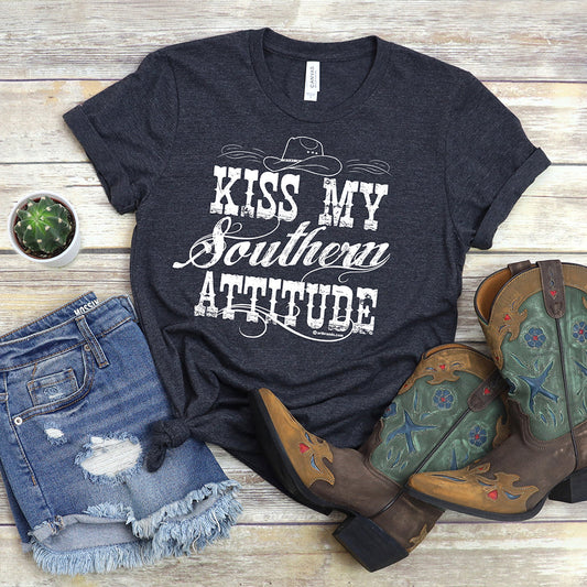 Kiss My Southern Attitude T-Shirt
