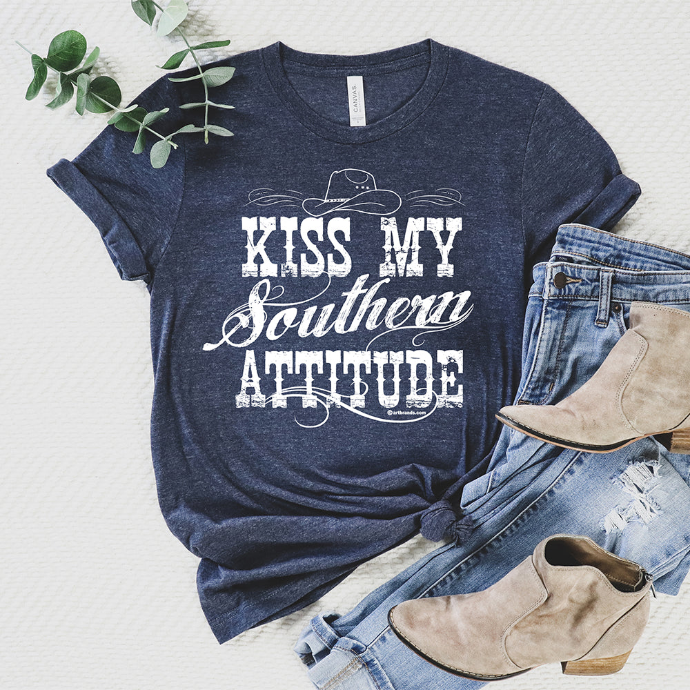 Kiss My Southern Attitude T-Shirt