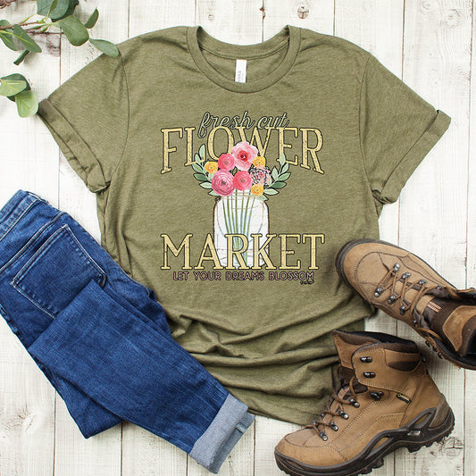 Flower Market T-Shirt