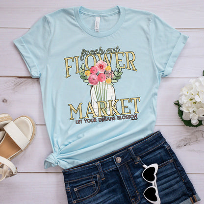 Flower Market T-Shirt